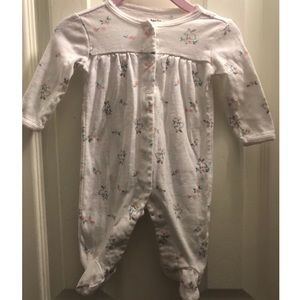 Cute baby girl sleeper